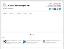 Tablet Screenshot of c-devtech.com